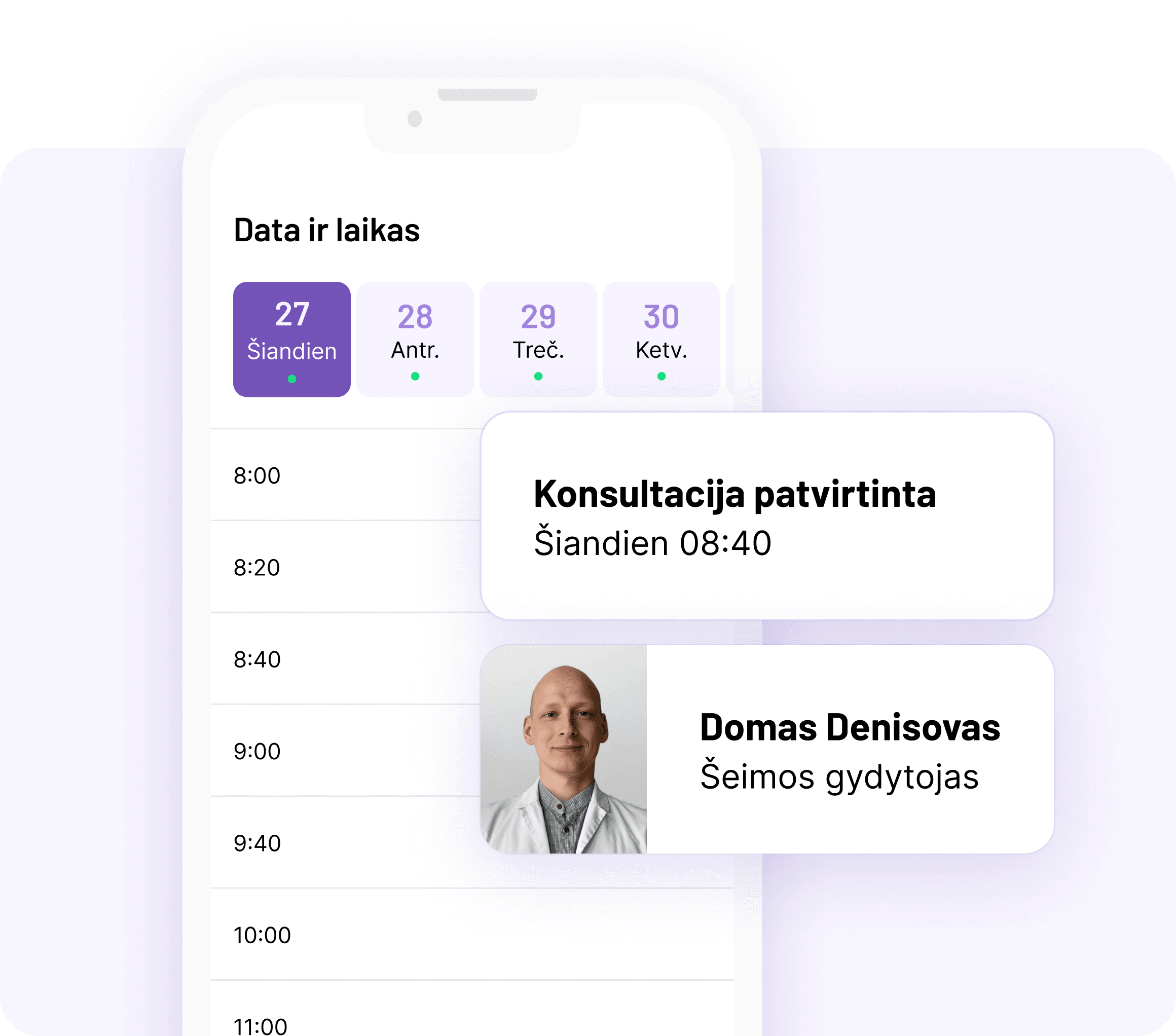 uhealth | Mažiau laukimo